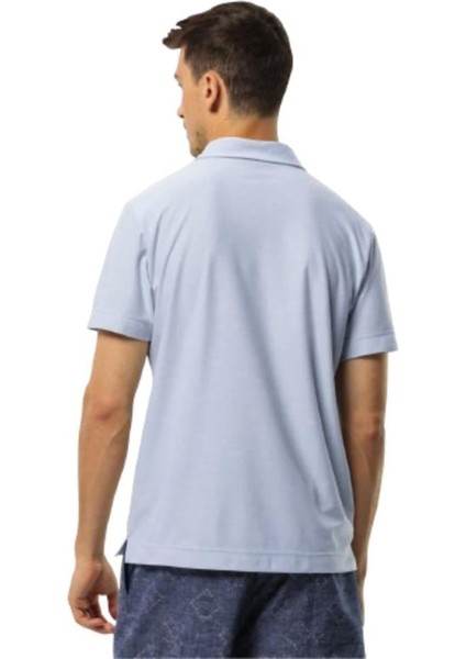 JACK WOLFSKİN Terral Polo M 1809711-1409 ERKEK Mavi TİŞÖRT modelleri