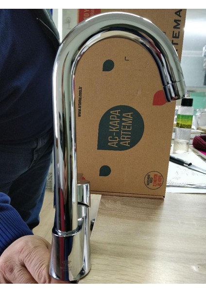 Marin S A42458 Döner Borulu Lavabo Bataryası, Krom