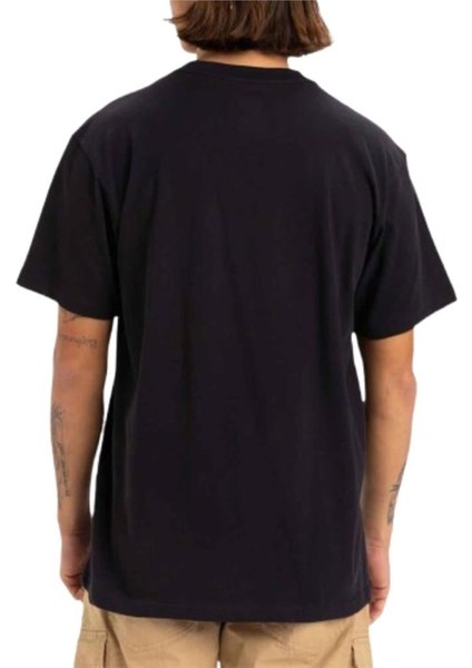 Retro Fade SS EQYZT08058-KVJ0 ERKEK Siyah Tişört