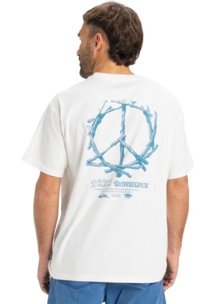 Hw Tree Connectıon SS EQYZT08034-WBK0 ERKEK Beyaz Tişört modelleri