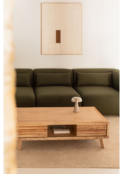 Deleyna Masif Ahşap Orta Sehpa