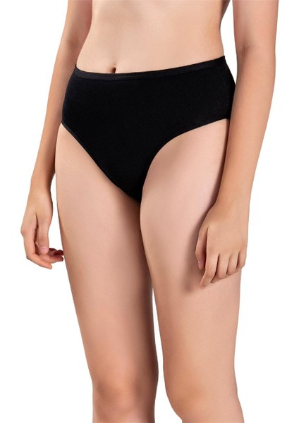 Kadın Siyah Bato Pamuklu Külot