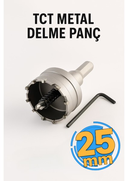 Tct Panç Seti 25 mm