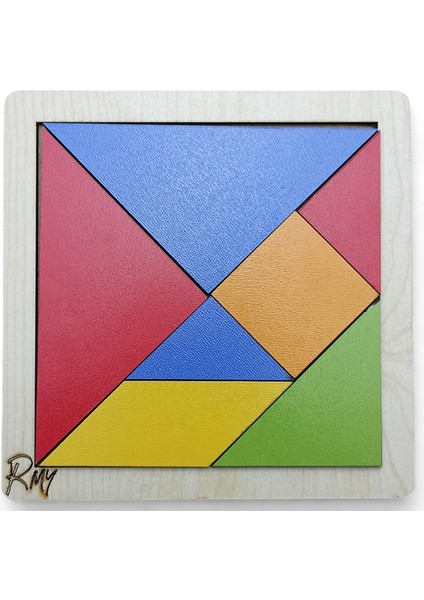 Montessori 7 Parça Eğitici Ahşap Mini Tangram Zeka Oyunu fiyatları