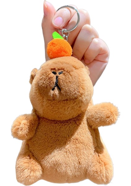 Karikatür Peluş Capi A Üfleme Kacıklar Anahtarlık Bebek Kolye Çift Anahtarlık Çekicilik Küçük Hediyeler (Yurt Dışından)