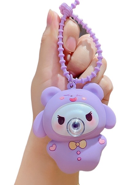 Karikatür Peluş Capi A Üfleme Kacıklar Anahtarlık Bebek Kolye Çift Anahtarlık Çekicilik Küçük Hediyeler (Yurt Dışından)