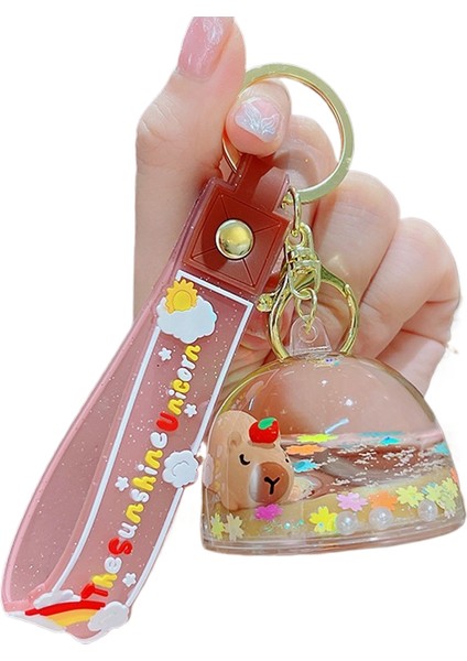 Karikatür Peluş Capi A Üfleme Kacıklar Anahtarlık Bebek Kolye Çift Anahtarlık Çekicilik Küçük Hediyeler (Yurt Dışından)