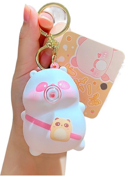 Karikatür Peluş Capi A Üfleme Kacıklar Anahtarlık Bebek Kolye Çift Anahtarlık Çekicilik Küçük Hediyeler (Yurt Dışından)