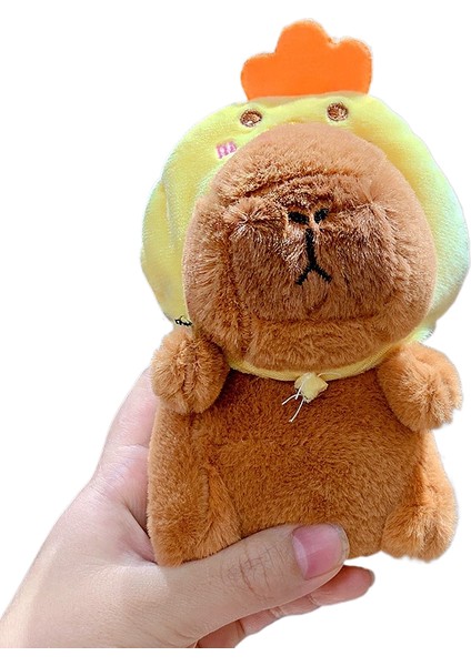 Karikatür Peluş Capi A Üfleme Kacıklar Anahtarlık Bebek Kolye Çift Anahtarlık Çekicilik Küçük Hediyeler (Yurt Dışından)