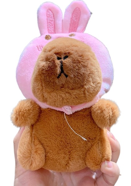 Karikatür Peluş Capi A Üfleme Kacıklar Anahtarlık Bebek Kolye Çift Anahtarlık Çekicilik Küçük Hediyeler (Yurt Dışından)