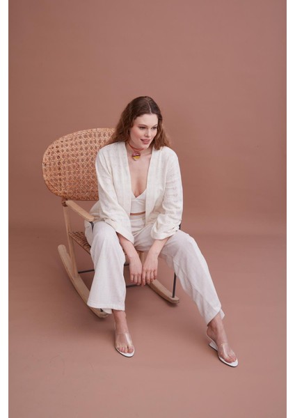 Bej Kadın Saten Üçlü Takım modelleri