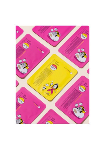 Mıdha Rice Milk Mask Hydro Glowing Pirinç Özlü Yüz Maskesi 1 Adet indirimleri