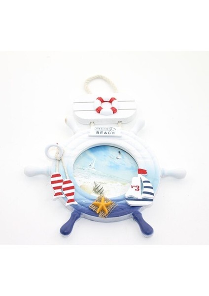 Ahşap Marin Dümenli Çerçeve Model 3