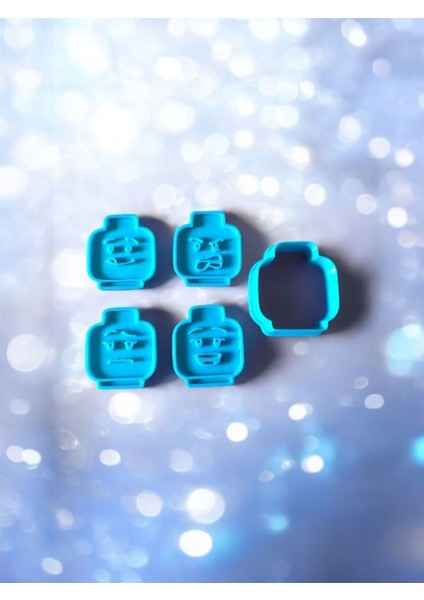 LEGO Hamur Kurabiye Kalıbı 4 Adet 1 Adet modelleri