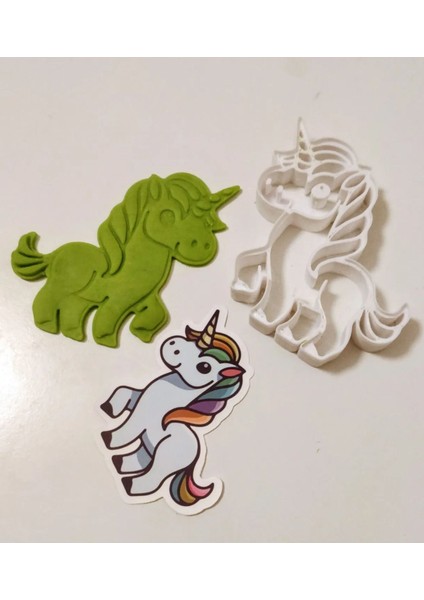 Unicorn Hamur - Kurabiye Kalıbı 1 Adet