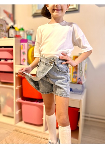 Kot Şort Etek modelleri