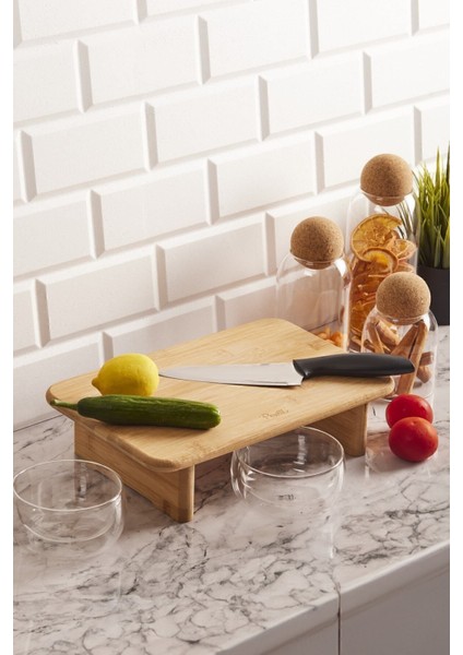 Luxury Soho Stand Bambu Doğrama Tahtası 1 Adet