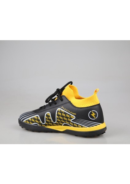 Cool Pele Çoraplı Siyah Sarı Çocuk Halı Saha Ayakkabısı fiyatları