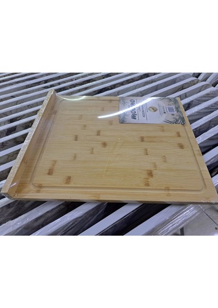 Luxury Tezgah Üstü Bambu Kesme Tahtası 45X38X4 1 Adet modelleri