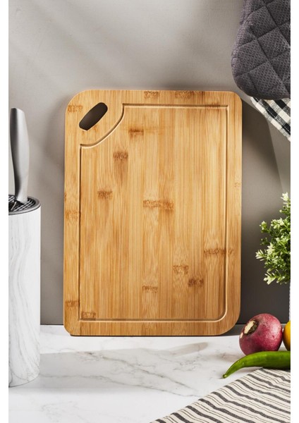 Luxury Bamboo Kesme Tahtası 26*36CM 1 Adet