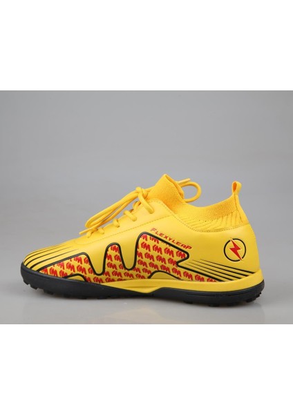 Cool Pele Çoraplı Sarı Çocuk Halı Saha Ayakkabısı fiyatları