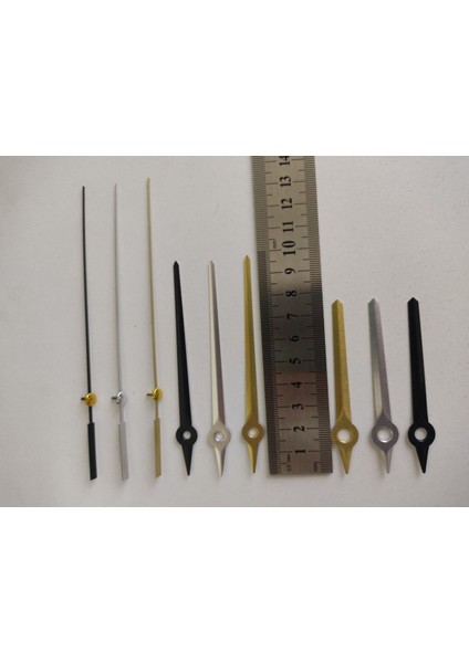 Saat Mekanizması,quartz Akar Saat Mekanizması 16 mm ve Seti (Akrep - Yelkovan - Saniye) Askısız fiyatları