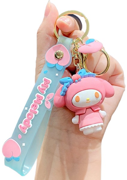Sevimli Sanrio Mini Anahtarlık Karikatür Kolye Anahtarlık (Yurt Dışından)