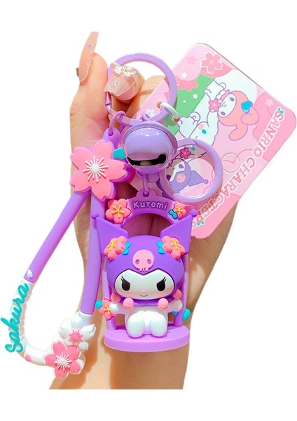 Sevimli Sanrio Mini Anahtarlık Karikatür Kolye Anahtarlık (Yurt Dışından)