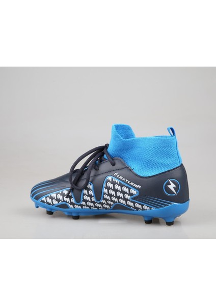 Cool Pele Çoraplı Krampon Saks Mavi Çocuk Halı Saha Ayakkabısı fiyatları