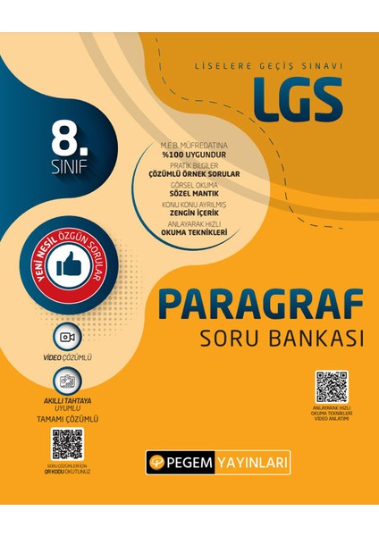 LGS Paragraf Soru Bankası