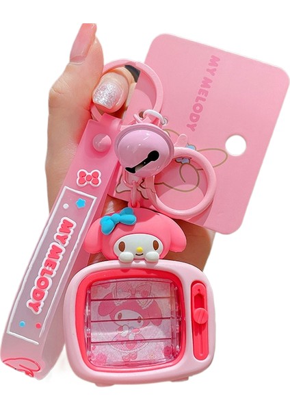 Sanrio Kt Kedi Ekose Balon Çiftler Anahtarlık Araba Anahtarlık Kolye Küçük Hediyeler (Yurt Dışından)