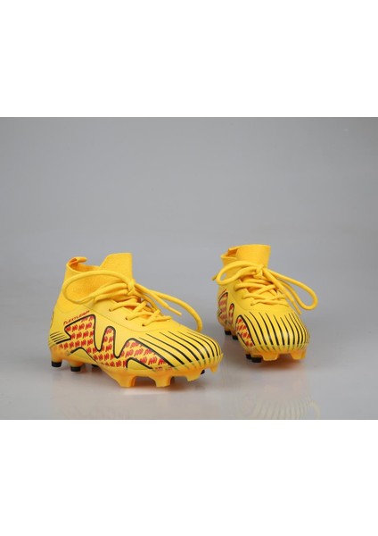 Cool Pele Çoraplı Krampon Sarı Çocuk Halı Saha Ayakkabısı fırsatları