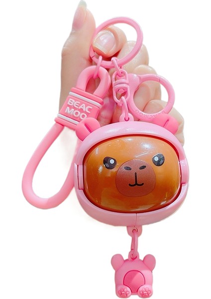 Karikatür Peluş Capi A Üfleme Kacıklar Anahtarlık Bebek Kolye Çift Anahtarlık Çekicilik Küçük Hediyeler (Yurt Dışından)