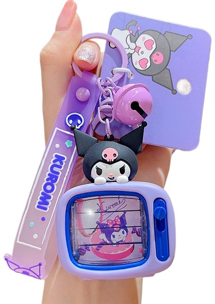 Sanrio Kt Kedi Ekose Balon Çiftler Anahtarlık Araba Anahtarlık Kolye Küçük Hediyeler (Yurt Dışından)