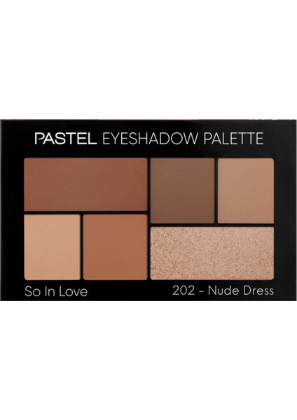 Luxury Eyeshadow Palette So In Love - Far Paleti 202 Nude Dress 1 Adet