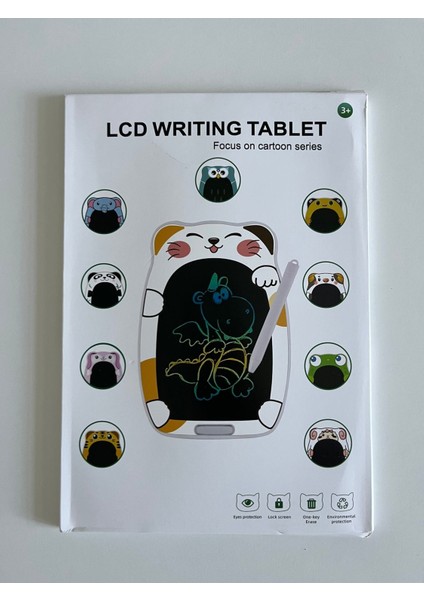 Luxury Tablet Dijital Figürlü Çocuk Yazı Tahtası 1 Adet