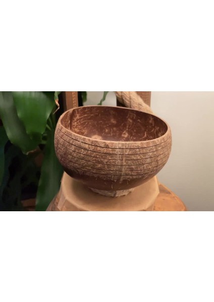 Luxury Jumbo Özel Tasarım Hindistan Cevizi Kase ve Kase Altlığı - Coconut Bowl - Bowl Kasesi - Çerezlik 1 Adet fiyatları