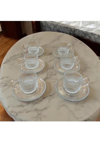 Luxury 6'lı Çay Kahve Fincanı 1 Adet
