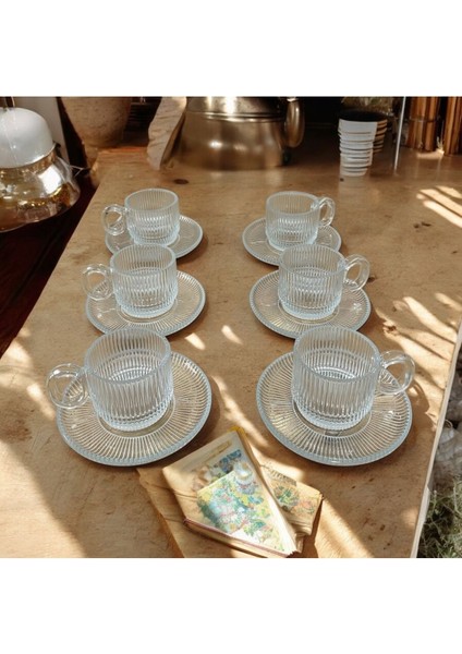 Luxury 6'lı Çay Kahve Fincanı 1 Adet