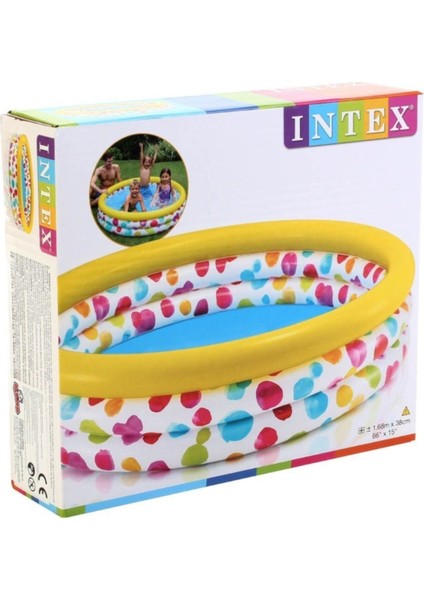 Luxury Intex Intex Geometri Desen HAVUZ(168X38) 1 Adet