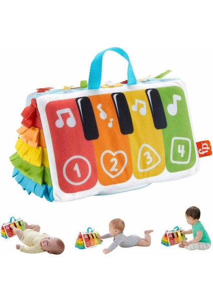 Luxury Fisher-Price® Işıklı ve Müzikli Yumuşak Piyano | HND54 1 Adet