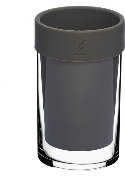 Luxury Zest Glass Çatal Kaşıklık Gri 1 Adet