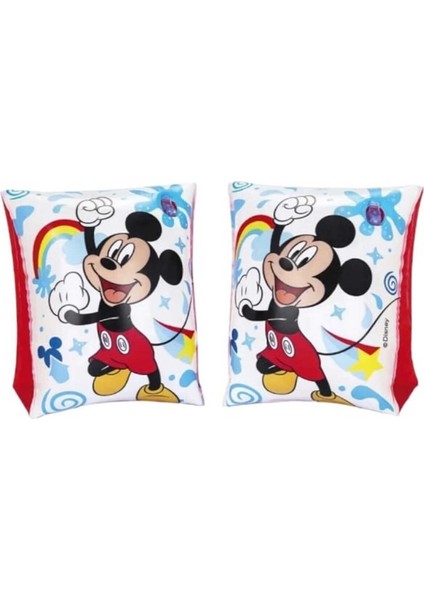 Luxury 3-6 Yaş Mickey Mouse Çocuk Kolluk 23X15 cm Armbands 1 Adet