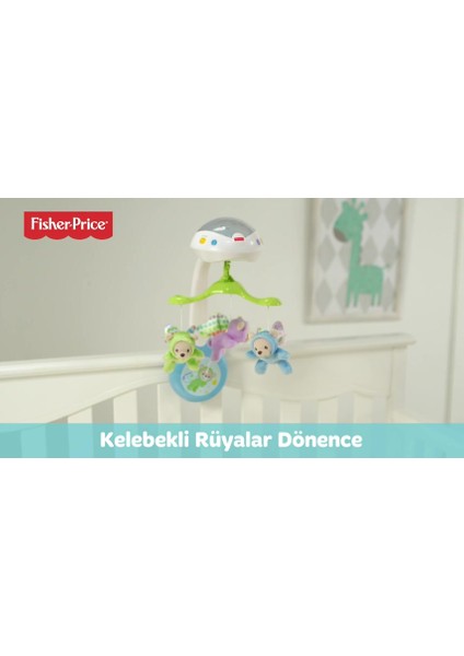 Luxury Fisher-Price® Kelebekli Rüyalar Dönence | CDN41 1 Adet