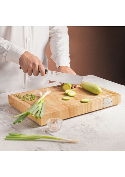 Luxury Meşe Ağacı Endgrain Kesme Tahtası 1 Adet