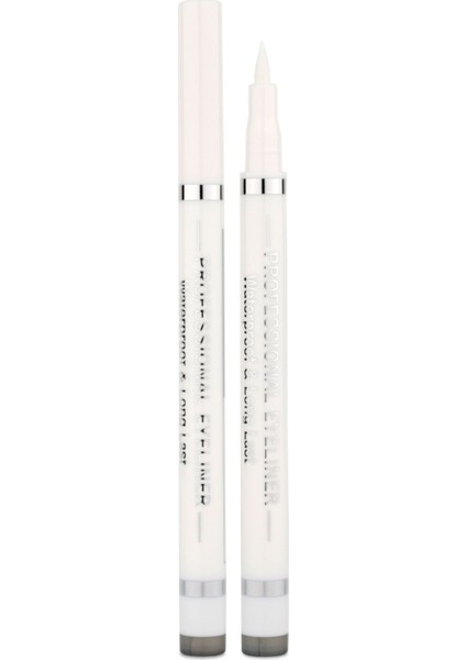 Luxury Yoğun Pigmentli Keçeli Beyaz Mat Kalem Eyeliner 1 Adet modelleri