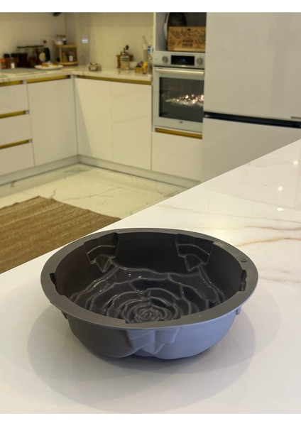 Luxury Silikon Gül Kek Kalıbı 1 Adet