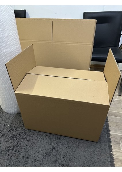 Luxury Kutu Boş Karton Koli 60X40X40 Büyük Boy 10 Lu Adet, Çift Oluklu Koli 1 Adet