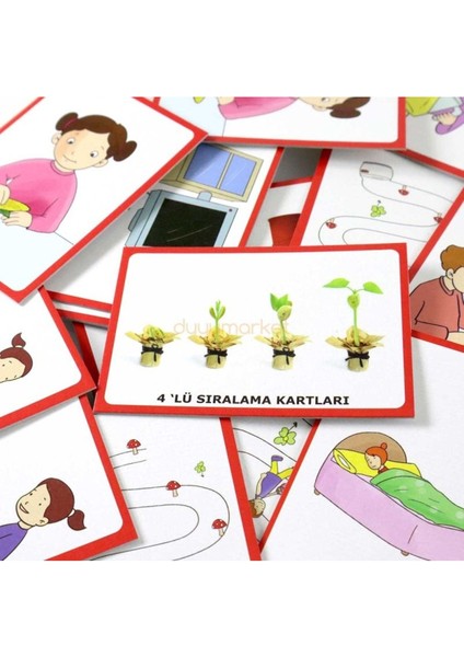 Luxury Yuka Üçlü ve Dörtlü Sıralama Kartları (96 Kart) 1 Adet