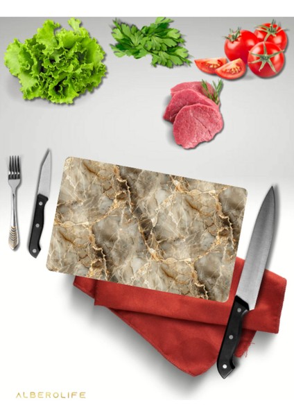 Cam Kesme Tahtası / Doğrama Tahtası /20X30/ 1 Adet
